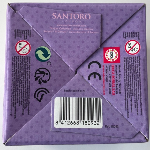 Brand New ! Educa Santoro London Gorjuss Puzzle - 100 pieces- Tall Tail - Picture 3 of 7